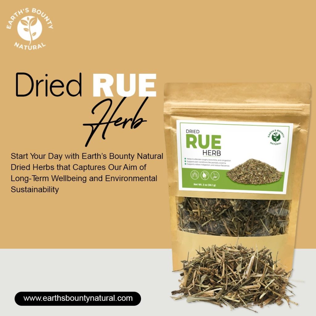 dried rue herb